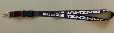 Schlüsselband / Lanyard Herz aus Stein