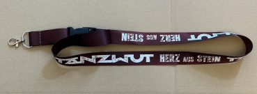 Schlüsselband / Lanyard Herz aus Stein